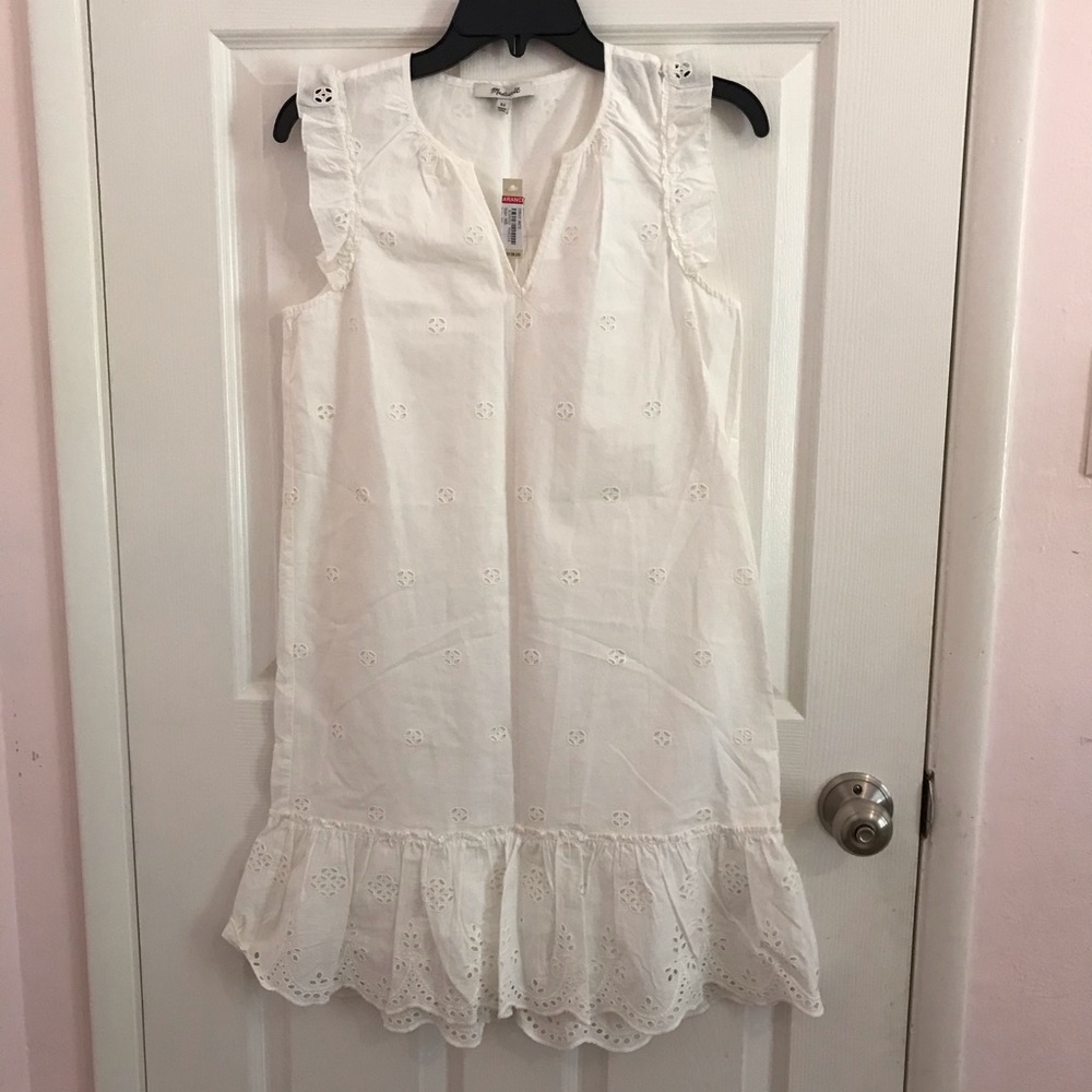 Madewell white dress size XS